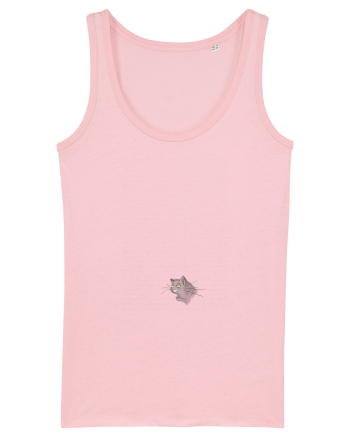 Weird cat Cotton Pink