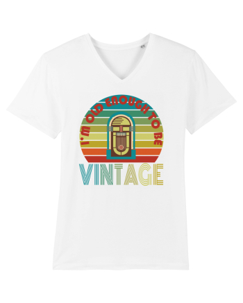 I'm Old Enough To Be Vintage Jukebox White
