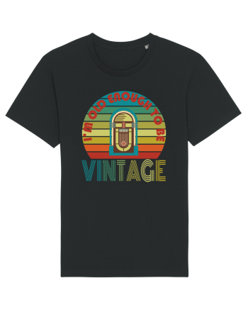 I'm Old Enough To Be Vintage Jukebox Black