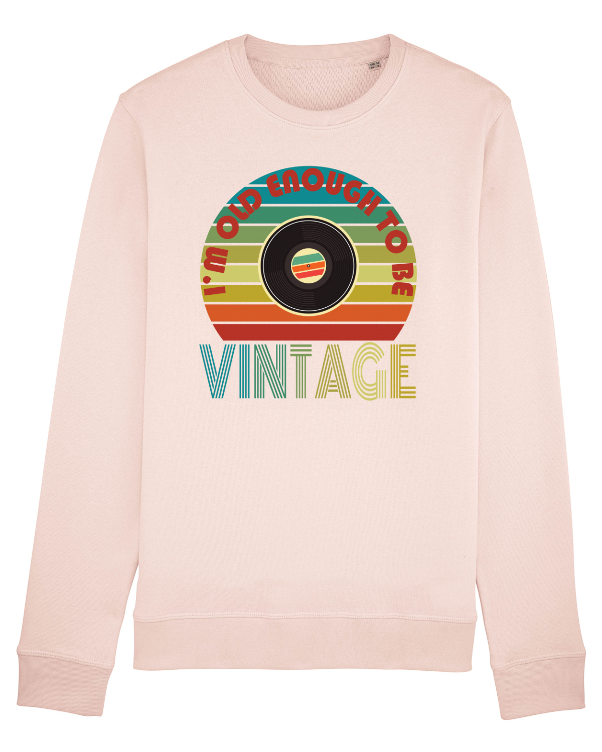 Bluză mânecă lungă Unisex Rise Candy Pink