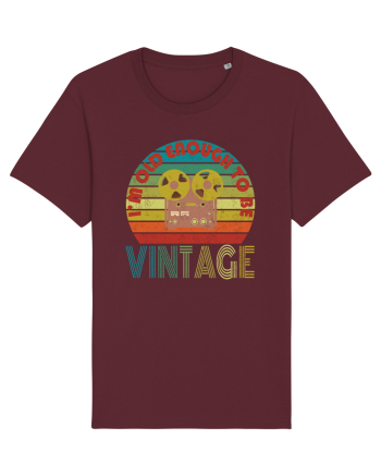 Vintage Reel To Reel Retro Style Burgundy