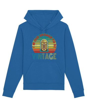 Vintage Jukebox Retro Style Royal Blue