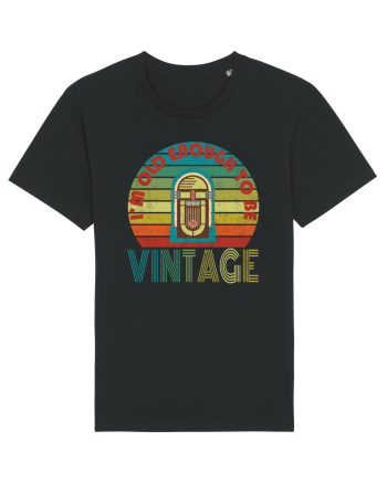 Vintage Jukebox Retro Style Black