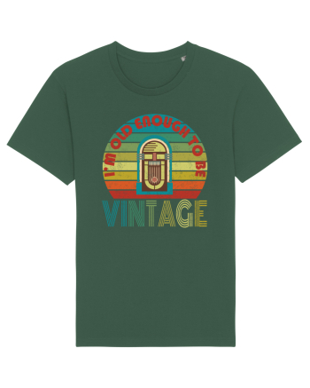 Vintage Jukebox Retro Style Bottle Green