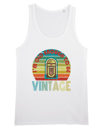 Vintage Jukebox Retro Style White