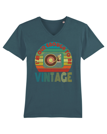 Vintage Vinyl Disc Player Retro Style Stargazer