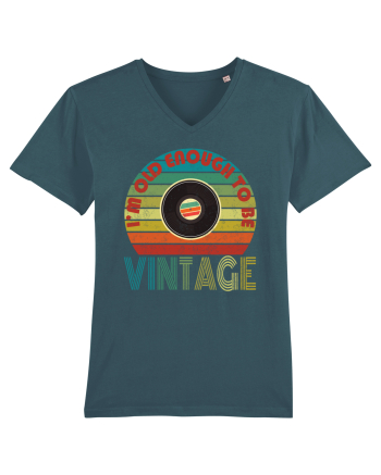Vintage Vinyl Disc Retro Style Stargazer