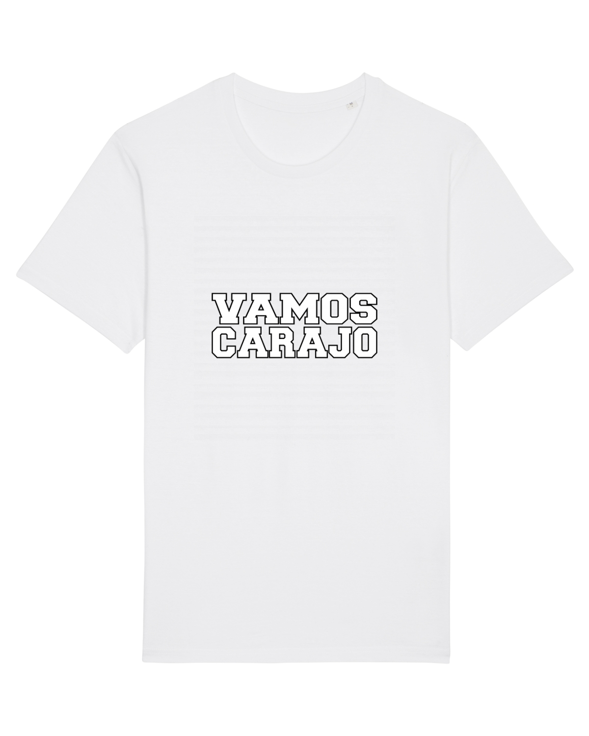 Tricou mânecă scurtă Unisex Rocker White