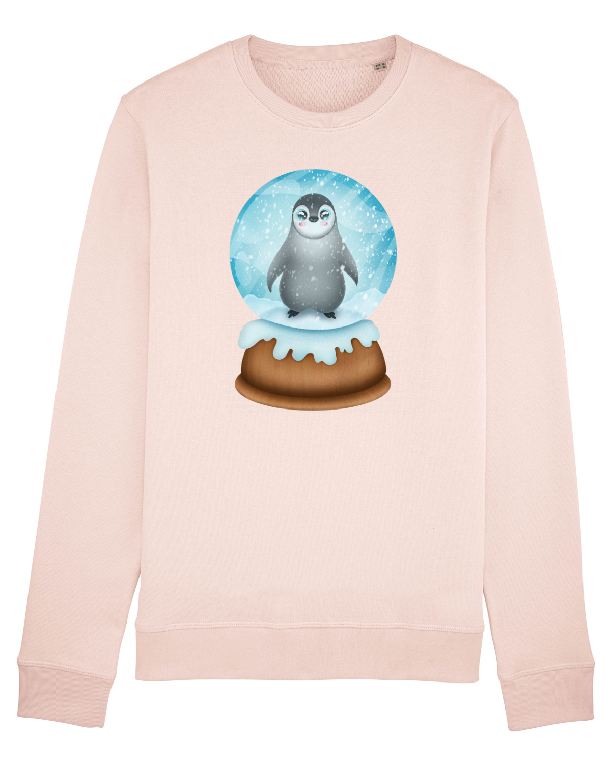 Bluză mânecă lungă Unisex Rise Candy Pink