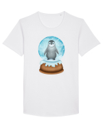 Glob de zapada Tricou mânecă scurtă guler larg Bărbat Skater