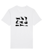 Nouă Pisici - Nouă Vieți Tricou mânecă scurtă Unisex Rocker