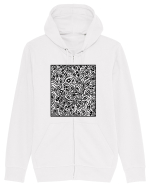 Tricou planta cu ochi Hanorac cu fermoar Unisex Connector