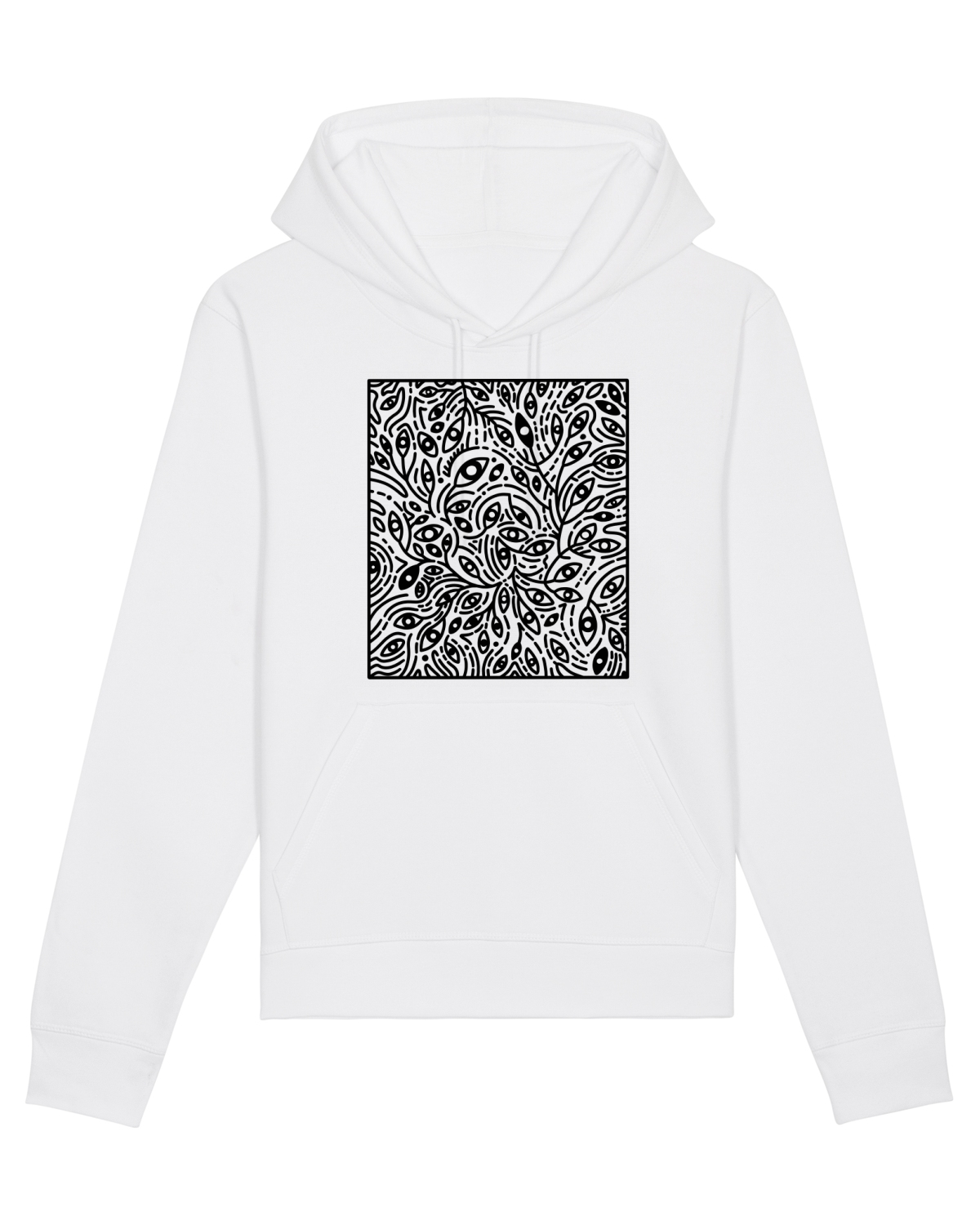 Hanorac Unisex Drummer White