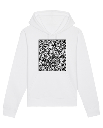 Tricou planta cu ochi White
