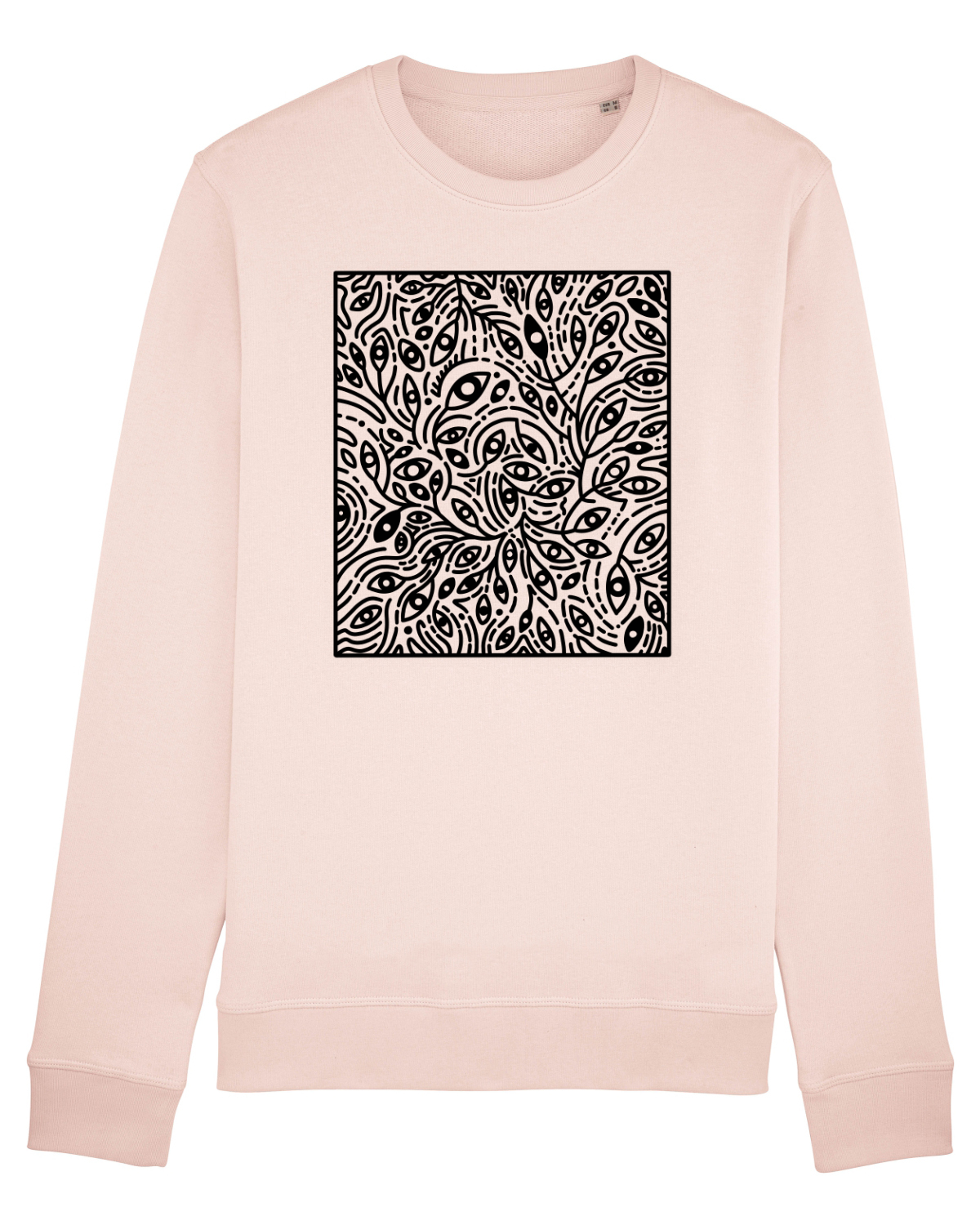 Bluză mânecă lungă Unisex Rise Candy Pink