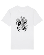 Ascunziș Tricou mânecă scurtă Unisex Rocker