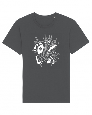 Ascunziș Tricou mânecă scurtă Unisex Rocker