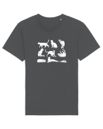 Nouă Pisici - Nouă Vieți Tricou mânecă scurtă Unisex Rocker