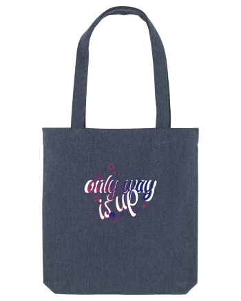 The Only Way Is Up (celestial gradient) Midnight Blue