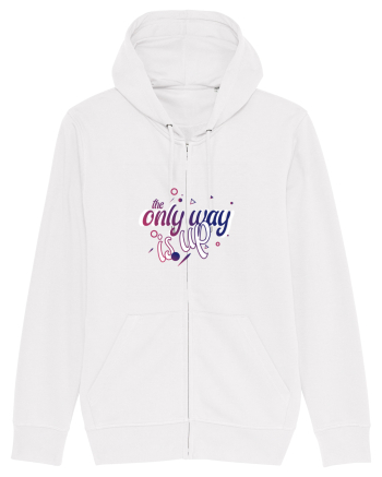 The Only Way Is Up (celestial gradient) White