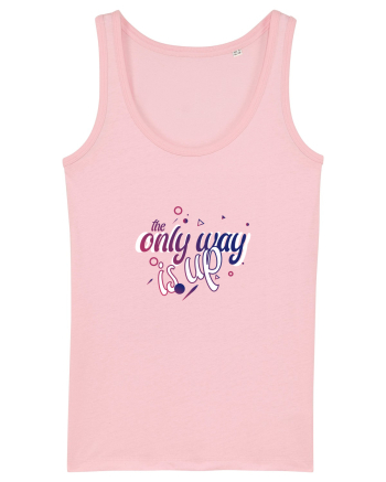 The Only Way Is Up (celestial gradient) Cotton Pink