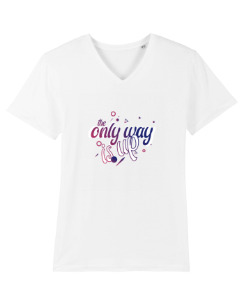 The Only Way Is Up (celestial gradient) White