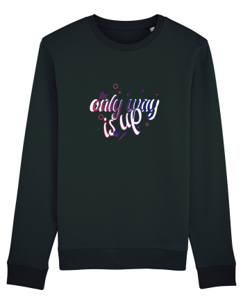 The Only Way Is Up (celestial gradient) Black