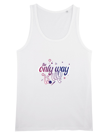 The Only Way Is Up (celestial gradient) White