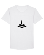 Illusion (pedestal) Tricou mânecă scurtă guler larg Bărbat Skater