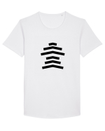 Illusion (tower) Tricou mânecă scurtă guler larg Bărbat Skater