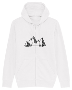 Mountain view Hanorac cu fermoar Unisex Connector