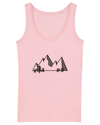 Mountain view Cotton Pink