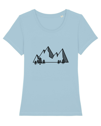 Mountain view Sky Blue