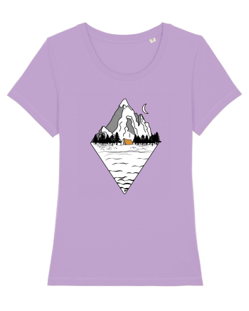 Mountain camping Lavender Dawn