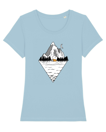 Mountain camping Sky Blue