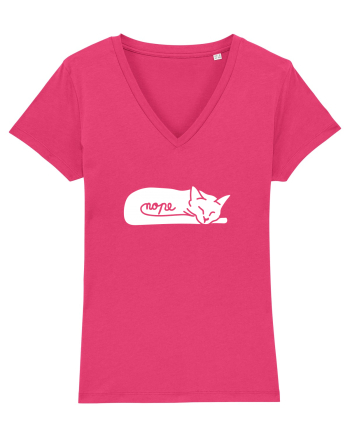 Nope Cat Raspberry