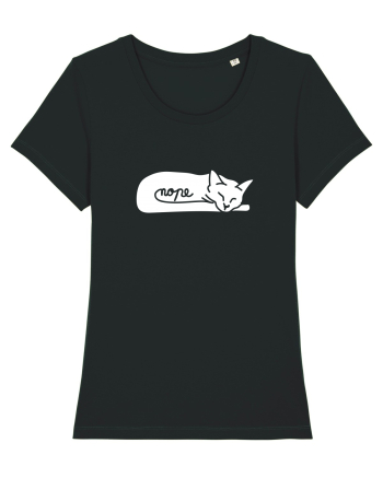 Nope Cat Black