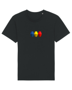 Tricolorul 1. Tricou mânecă scurtă Unisex Rocker