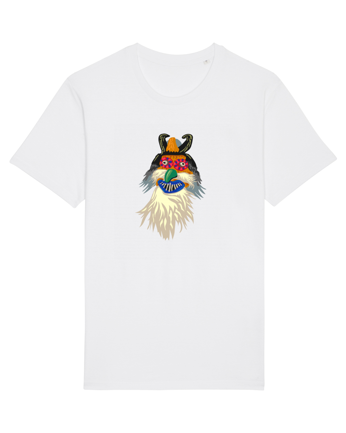 Tricou mânecă scurtă Unisex Rocker White