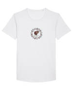 Cocoșul de Hurez 1. Tricou mânecă scurtă guler larg Bărbat Skater