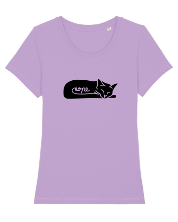 Nope Cat Lavender Dawn