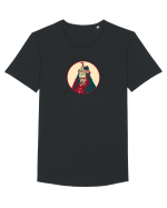 Vlad Țepes 6. Tricou mânecă scurtă guler larg Bărbat Skater