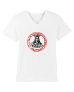 Ștefan cel Mare 3. Tricou mânecă scurtă guler V Bărbat Presenter