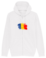 Tricolorul 5. Hanorac cu fermoar Unisex Connector