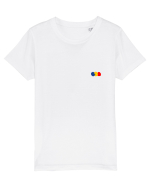 Tricolorul 6. Tricou mânecă scurtă  Copii Mini Creator