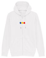 Tricolorul 7. Hanorac cu fermoar Unisex Connector