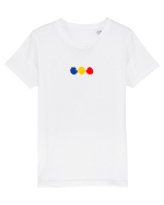 Tricolorul 7. Tricou mânecă scurtă  Copii Mini Creator