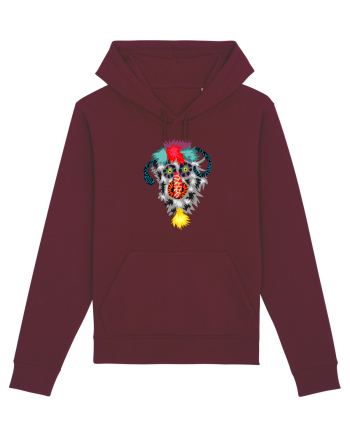 Mască populară 3. Burgundy