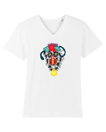 Mască populară 3. White