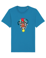 Mască populară 3. Tricou mânecă scurtă Unisex Rocker